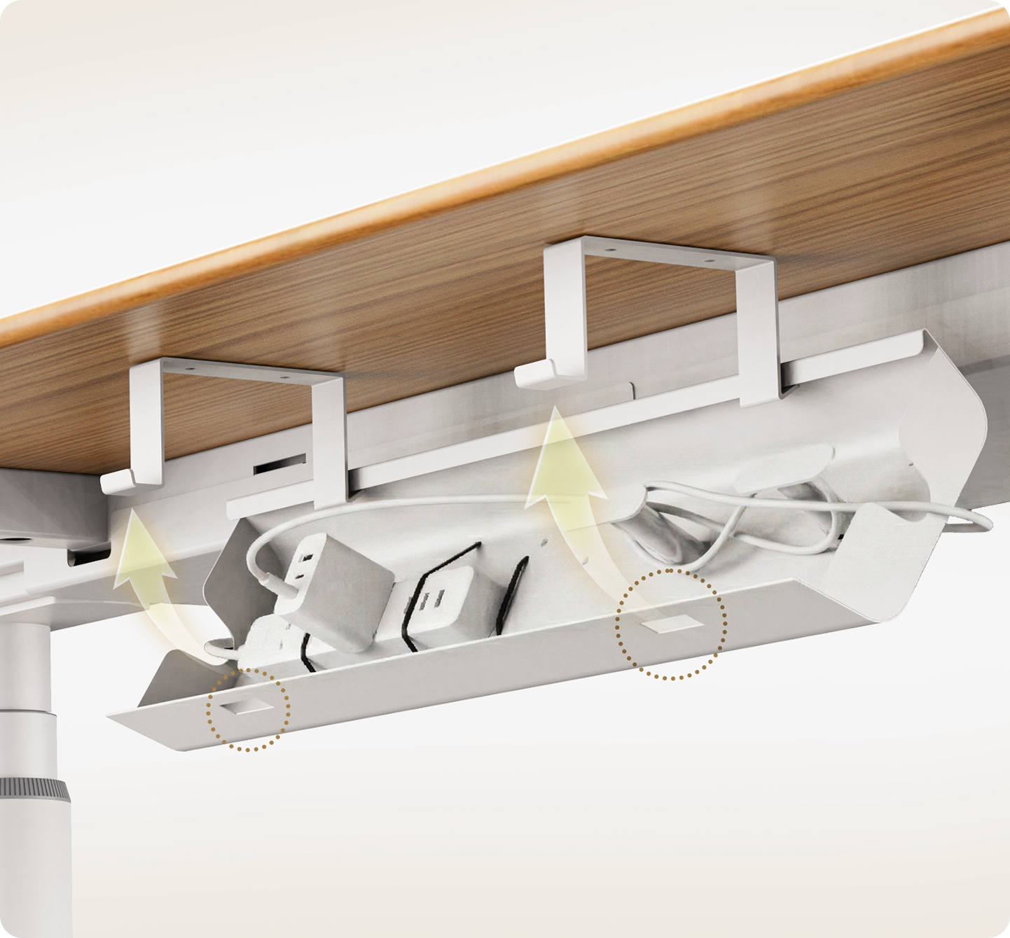Discreet Wire Management