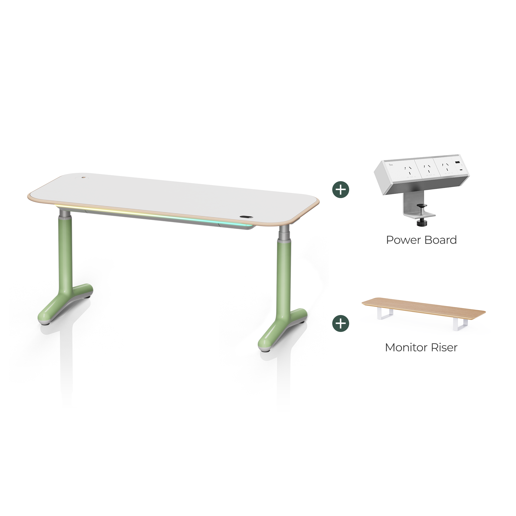 Dora Pro Complete Ergonomic Standing Desk Setup