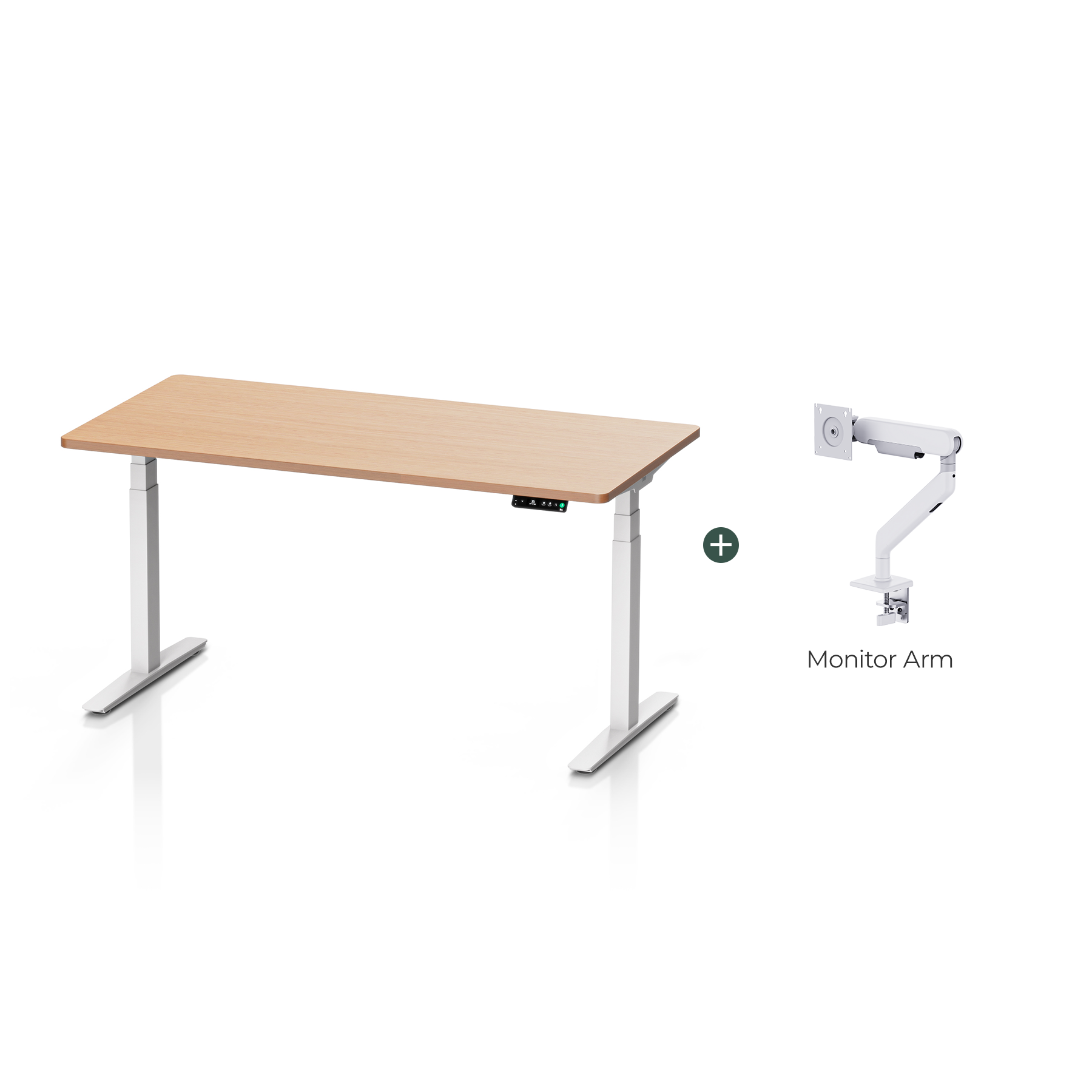 Pesk Complete Ergonomic Standing Desk Setup