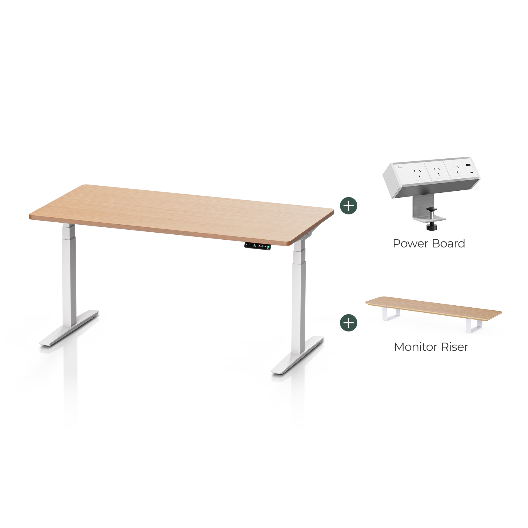 Pesk Complete Ergonomic Standing Desk Setup
