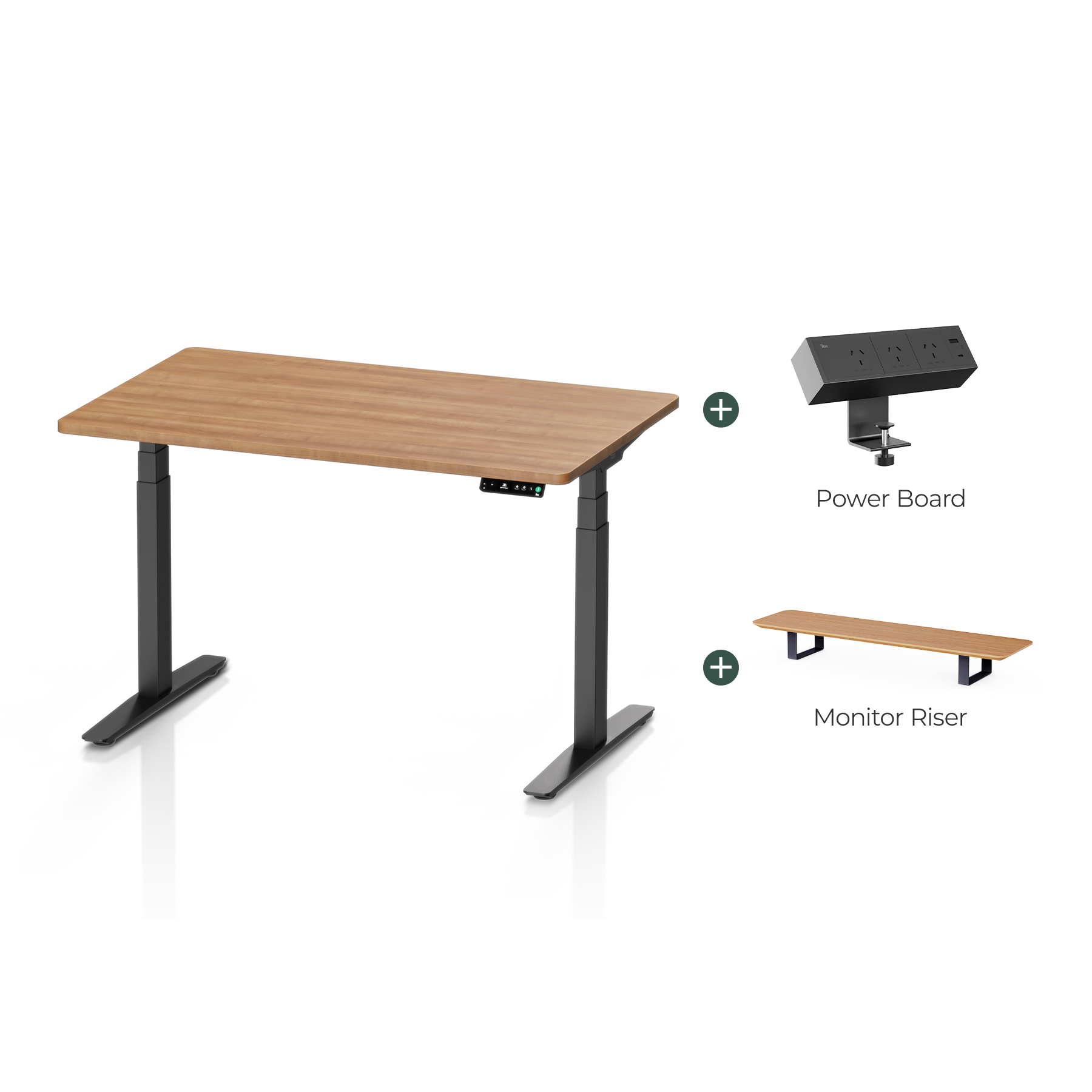Pesk Complete Ergonomic Standing Desk Setup