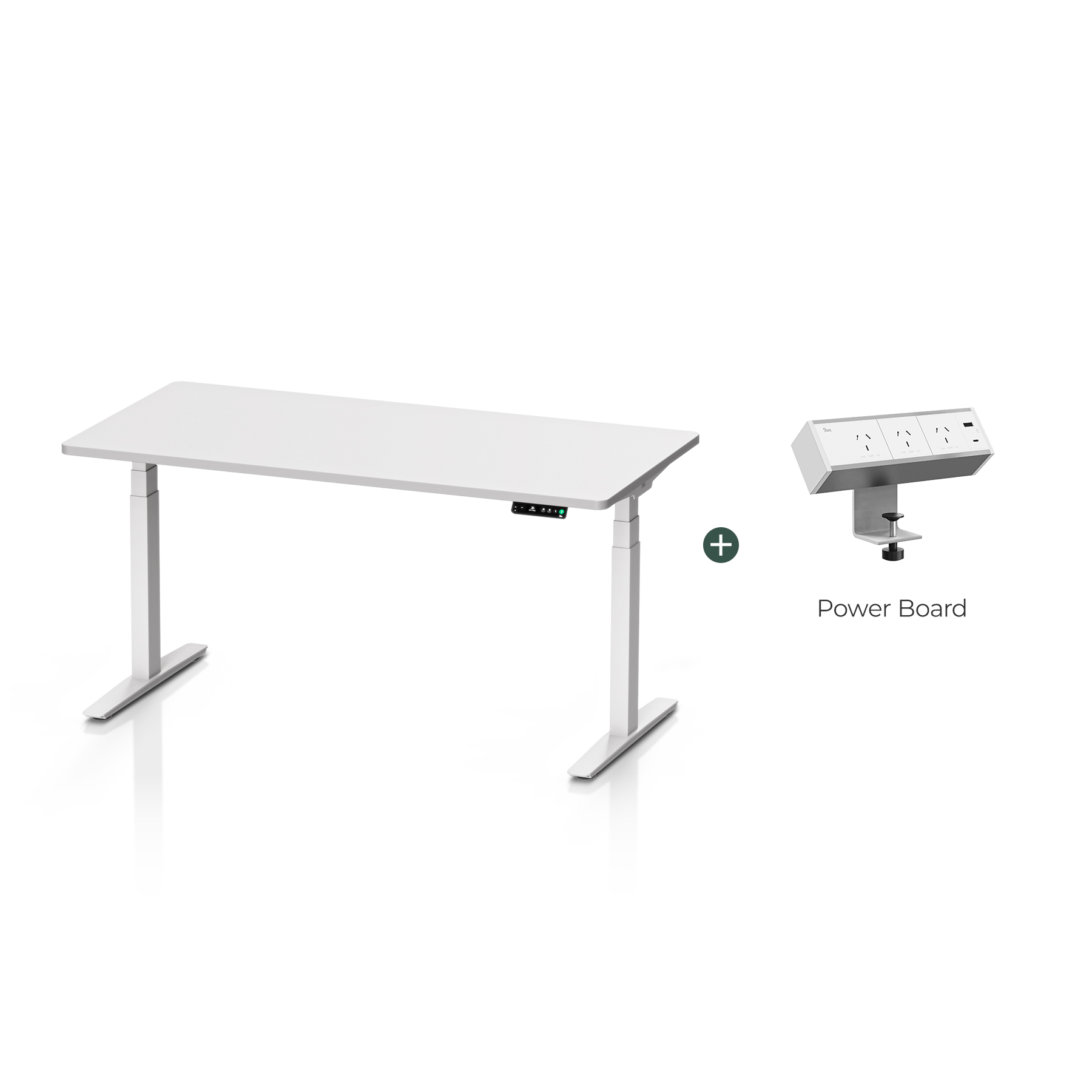 Pesk Complete Ergonomic Standing Desk Setup