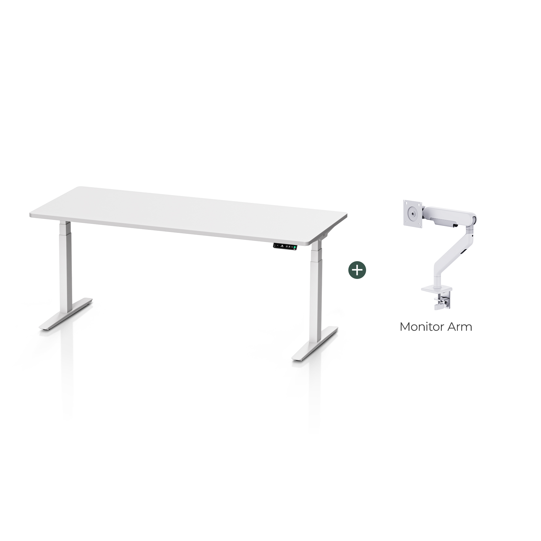 Pesk Complete Ergonomic Standing Desk Setup