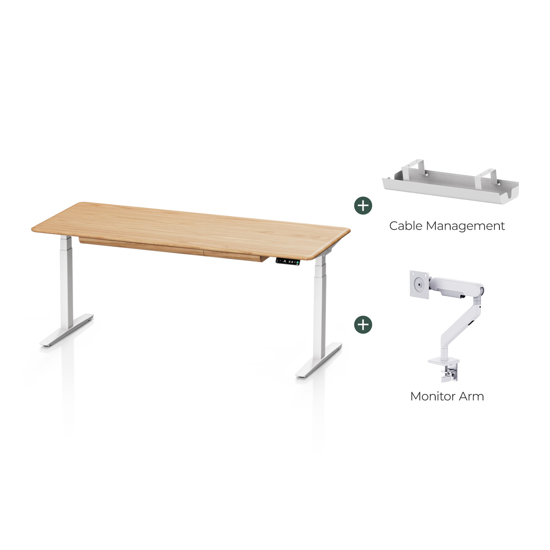 Pesk Pro Complete Ergonomic Standing Desk Setup