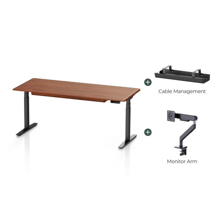 Pesk Pro Complete Ergonomic Standing Desk Setup