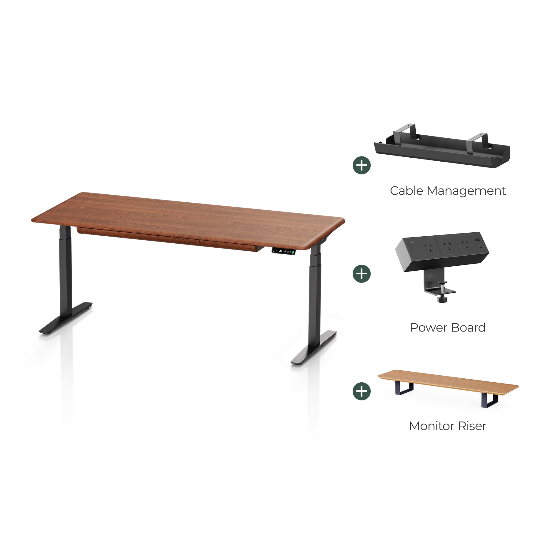 Pesk Pro Complete Ergonomic Standing Desk Setup