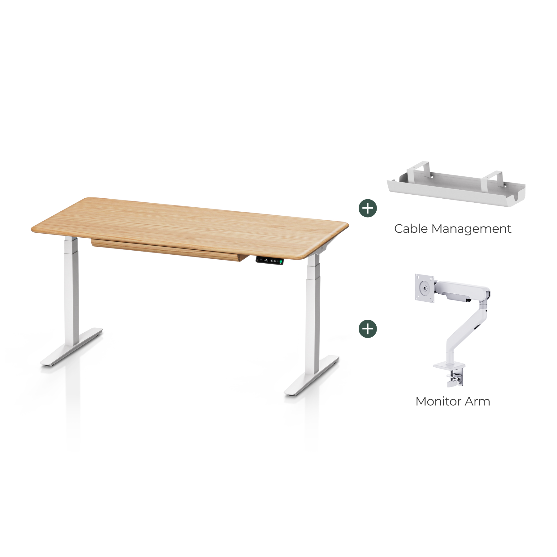 Pesk Pro Complete Ergonomic Standing Desk Setup