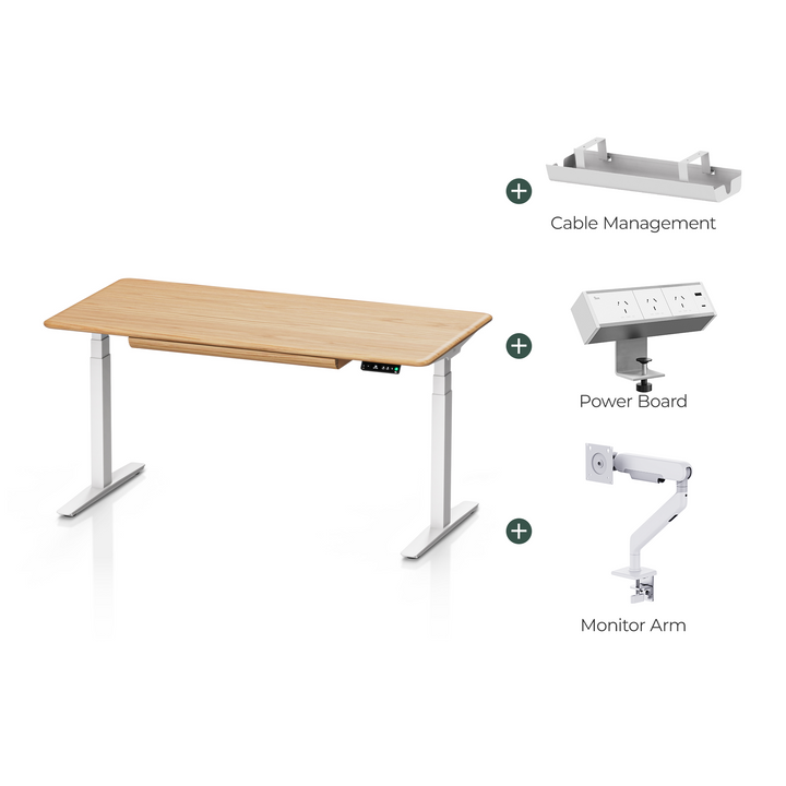 Pesk Pro Complete Ergonomic Standing Desk Setup