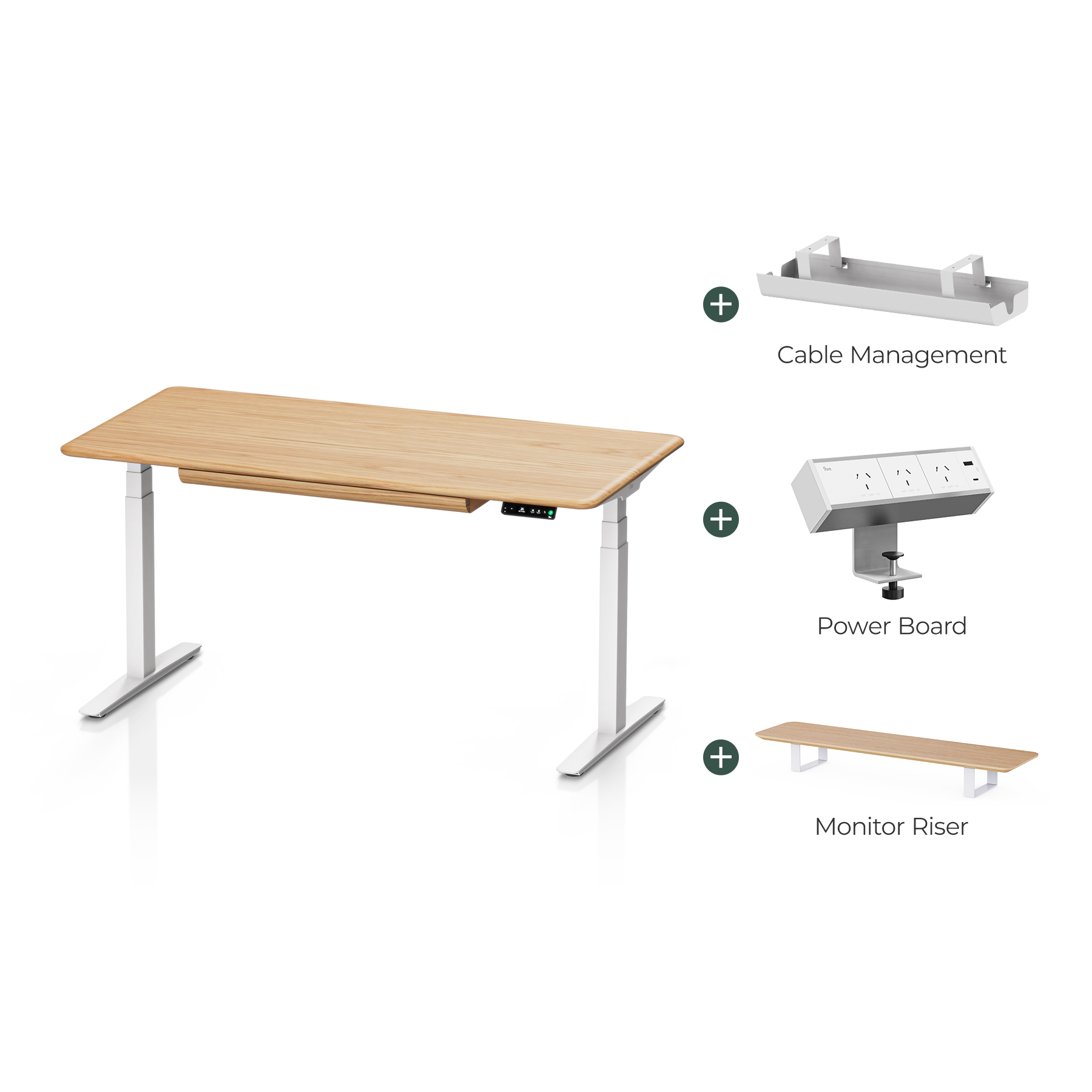 Pesk Pro Complete Ergonomic Standing Desk Setup