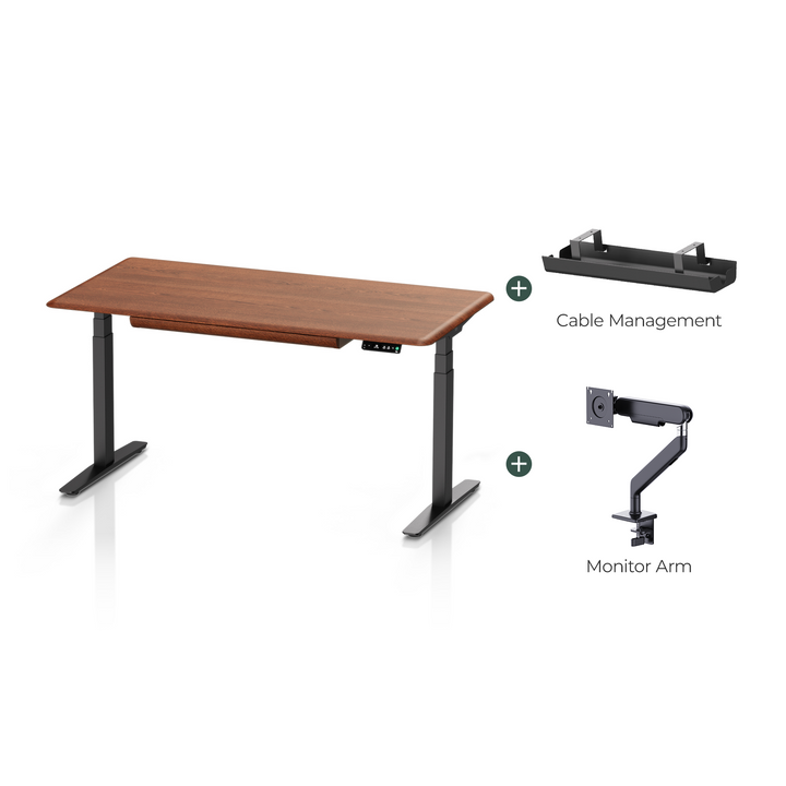 Pesk Pro Complete Ergonomic Standing Desk Setup