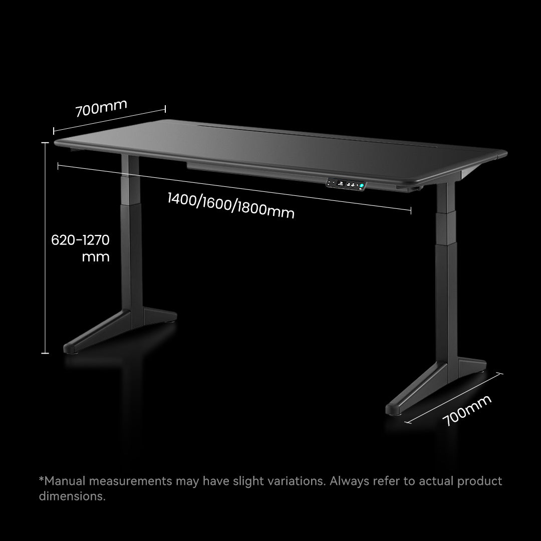 Raven Modular Dual Motors Gaming Electric Sit Stand Desk