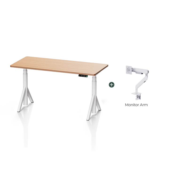 Robin Pro Complete Ergonomic Standing Desk Setup