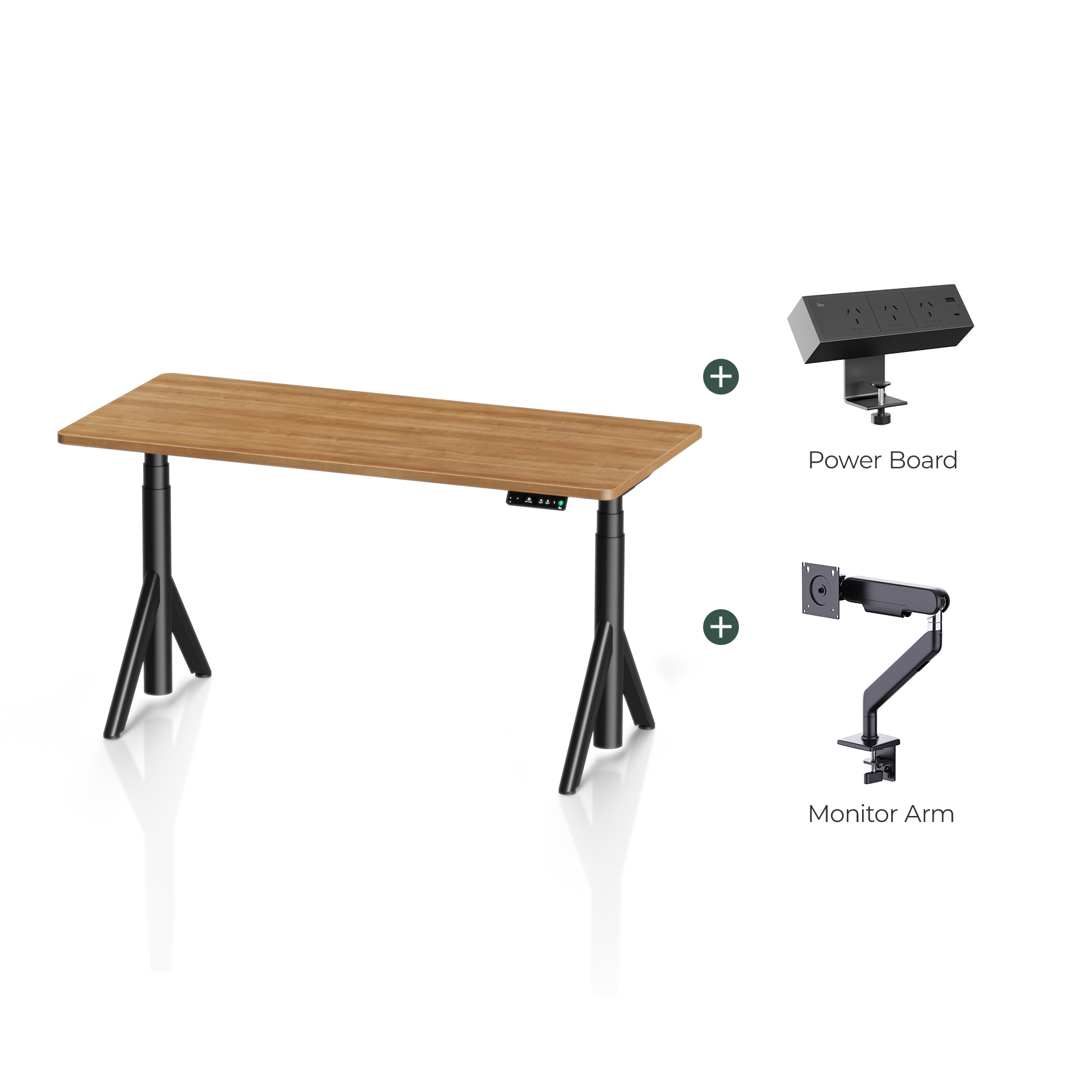 Robin Pro Complete Ergonomic Standing Desk Setup
