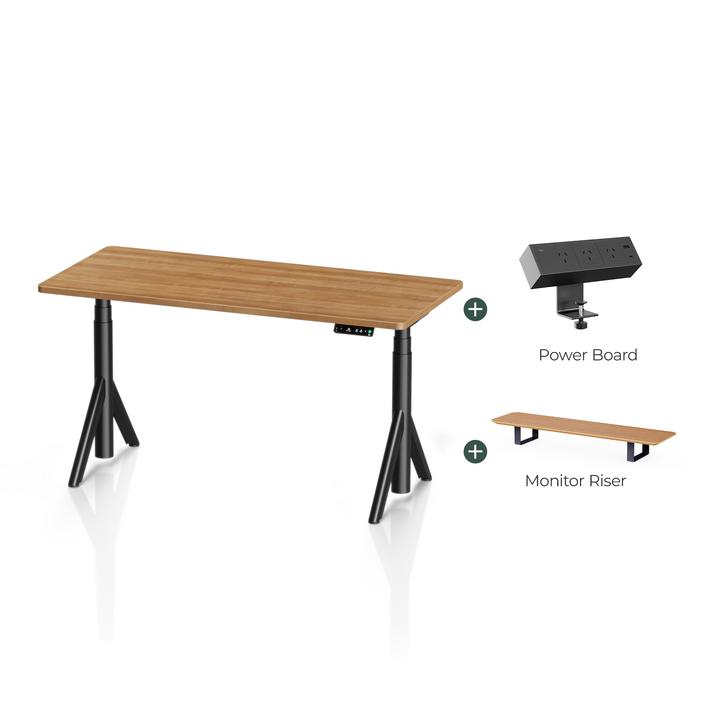 Robin Pro Complete Ergonomic Standing Desk Setup