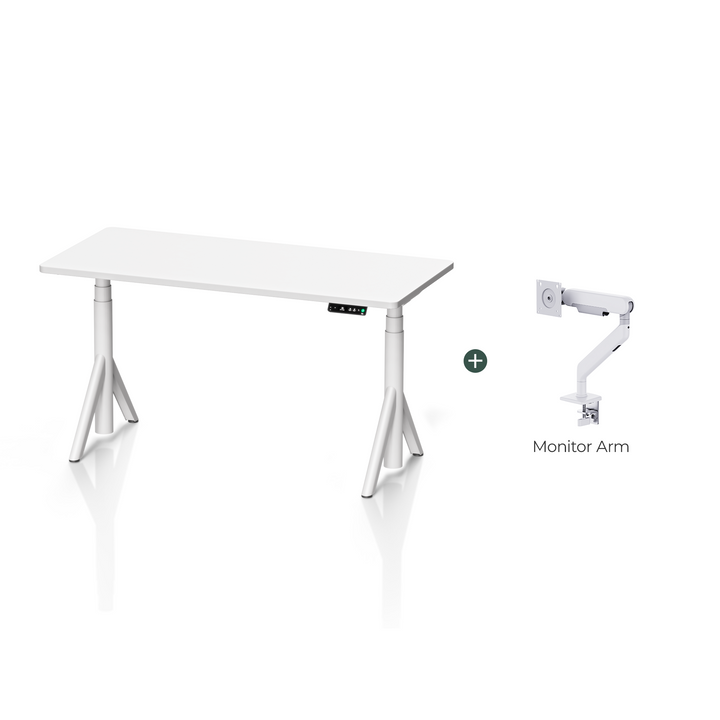 Robin Pro Complete Ergonomic Standing Desk Setup