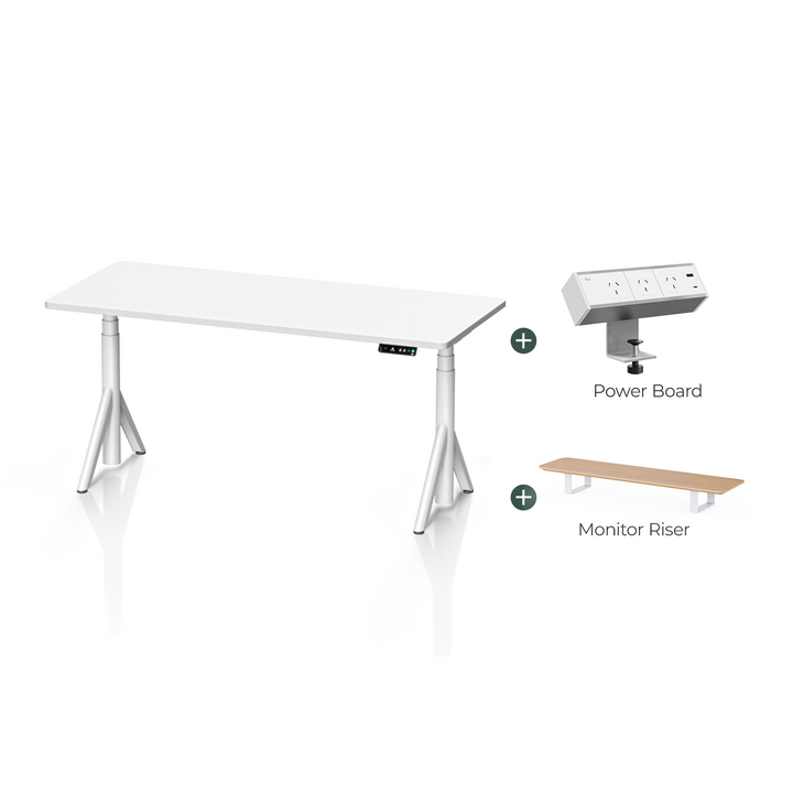Robin Pro Complete Ergonomic Standing Desk Setup