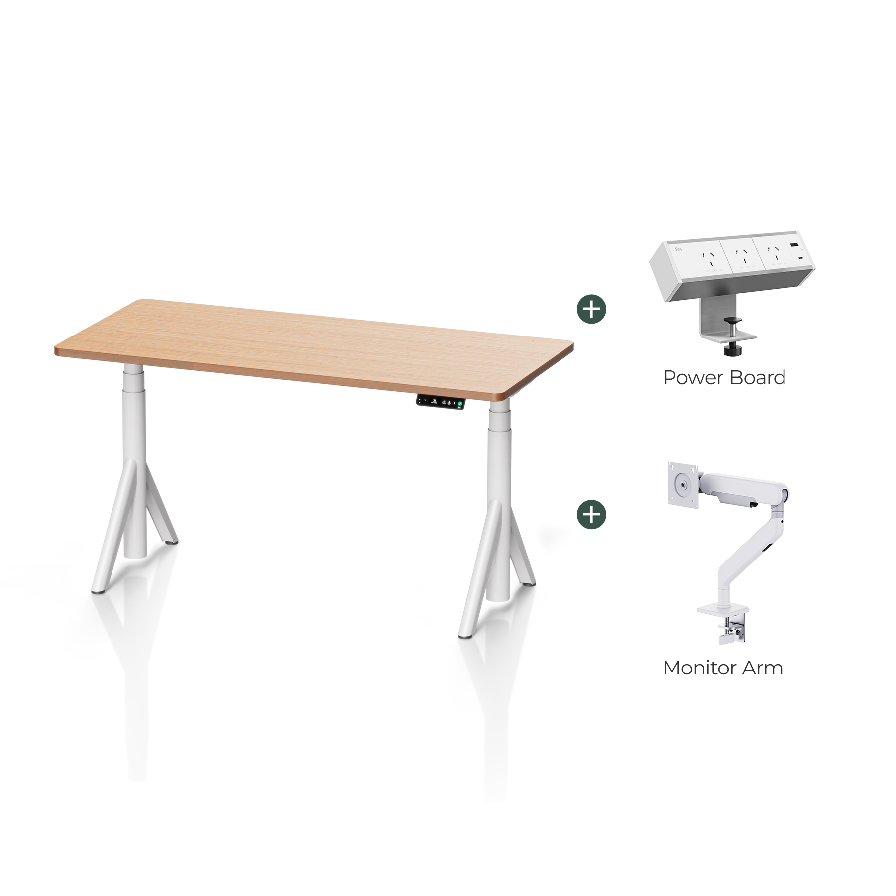 Robin Pro Complete Ergonomic Standing Desk Setup