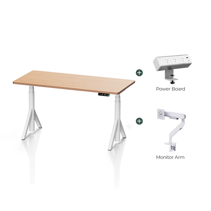 Robin Pro Complete Ergonomic Standing Desk Setup
