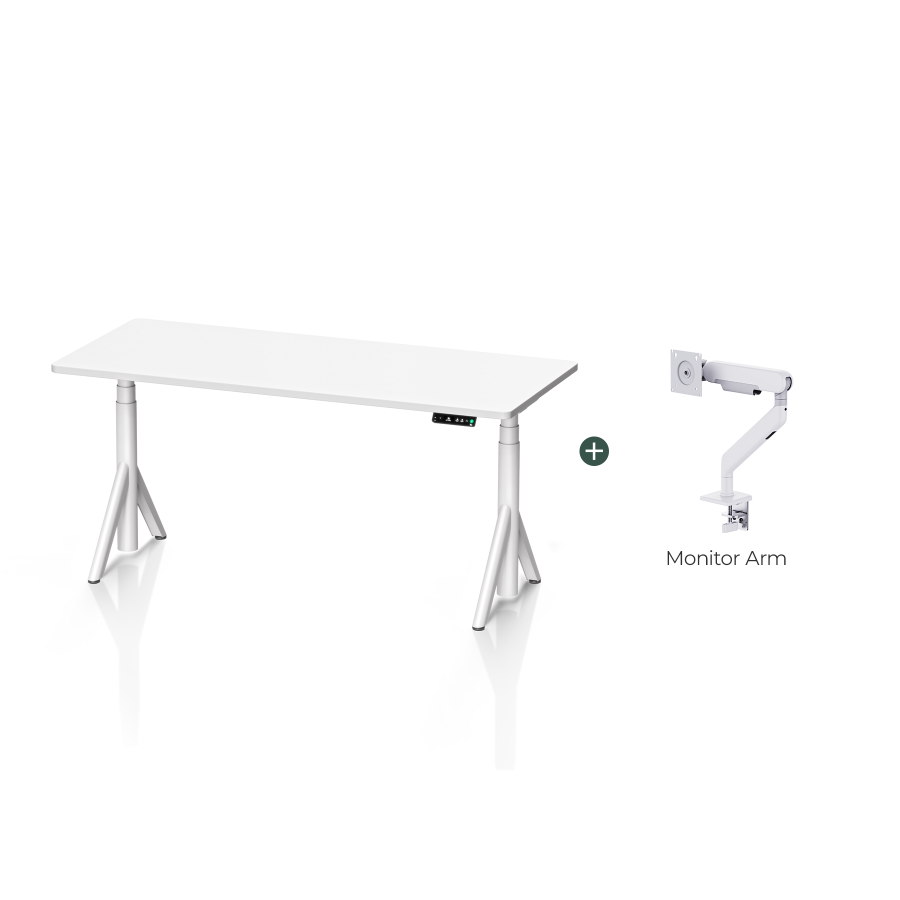 Robin Pro Complete Ergonomic Standing Desk Setup