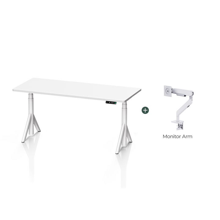 Robin Pro Complete Ergonomic Standing Desk Setup