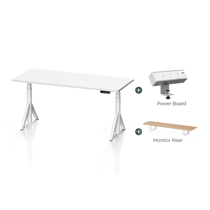 Robin Pro Complete Ergonomic Standing Desk Setup