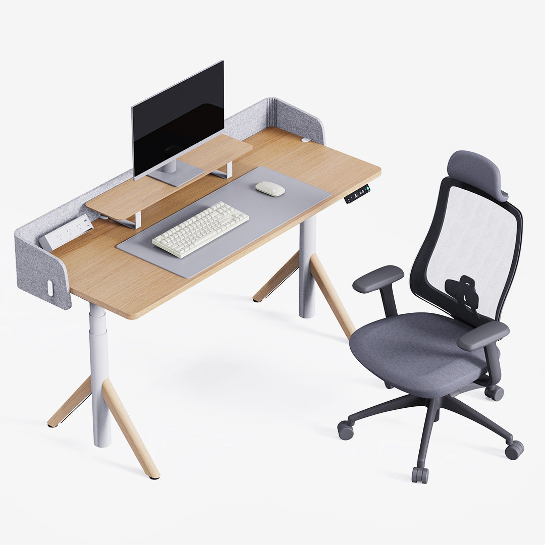 Robin Pro Standing Desk and Ergonomic Chair Set