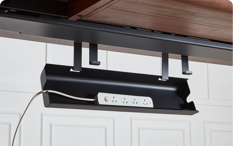 Hook-and-Snap Tray
