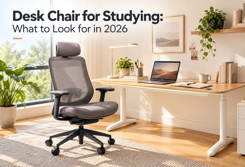 Desk Chair for Studying: What to Look for in 2026