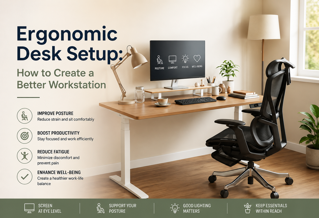 Ergonomic Desk Setup: How to Create a Better Workstation