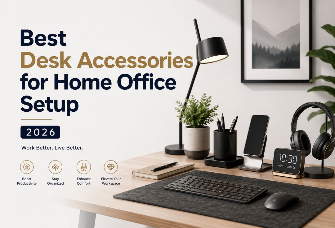  Best Desk Accessories for Home Office Setup 2026