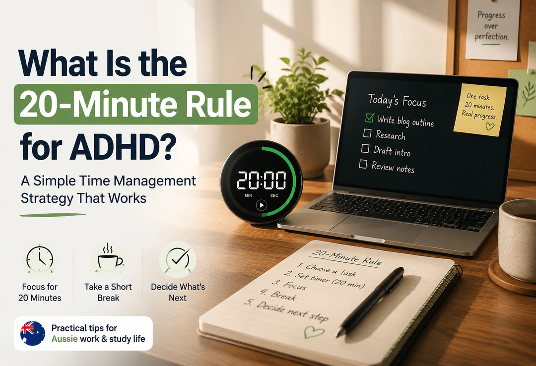 What Is the 20-Minute Rule for ADHD?
