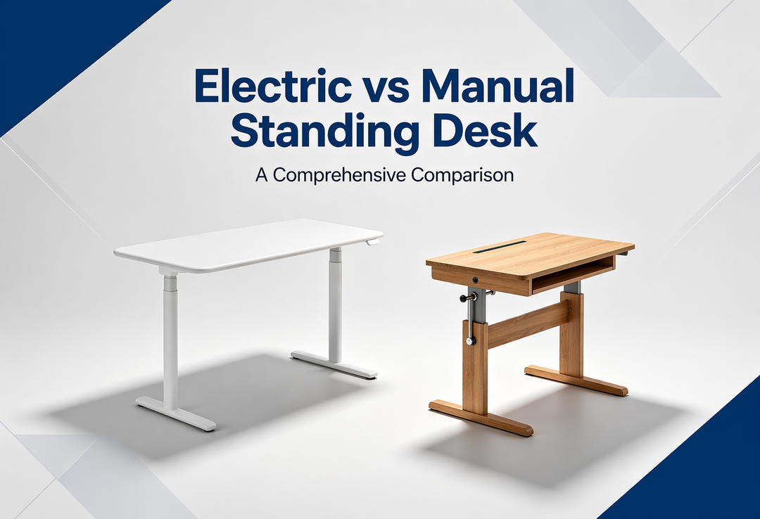 Electric vs Manual Standing Desk: Which One Suits You Most?