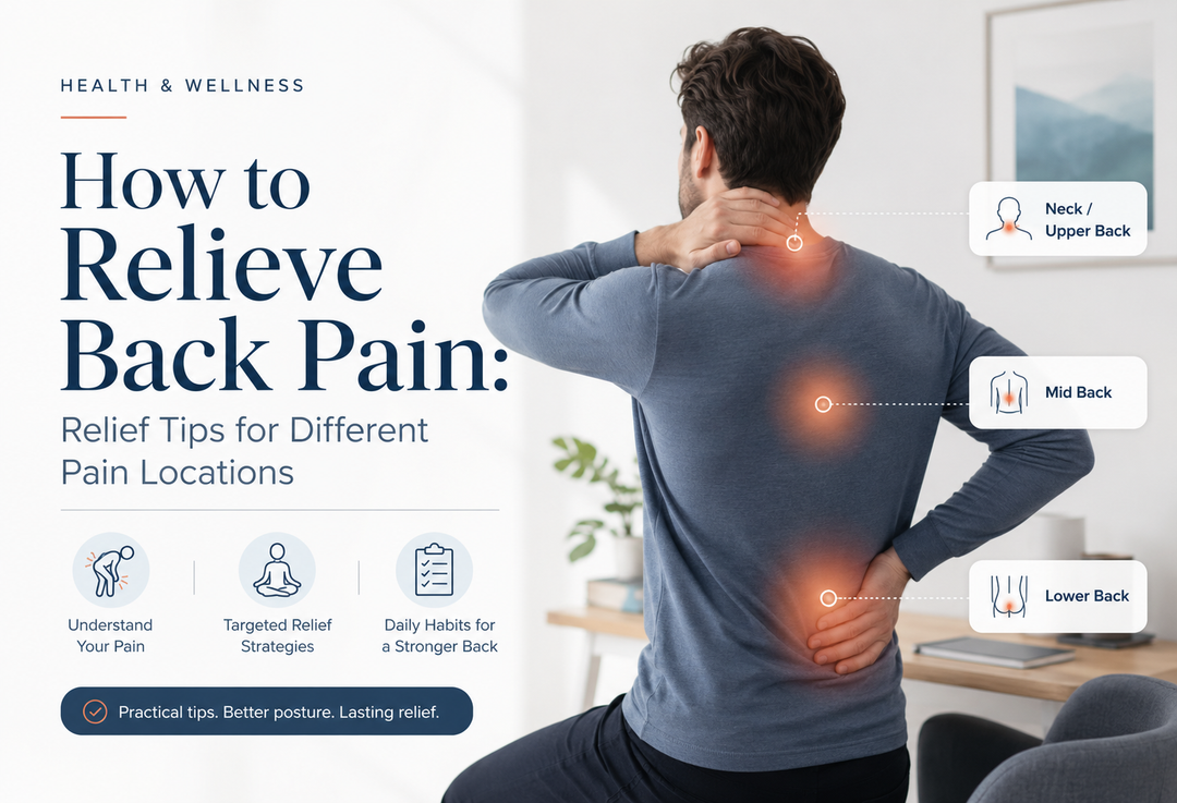 How to Relieve Back Pain: Relief Tips for Different Pain Locations