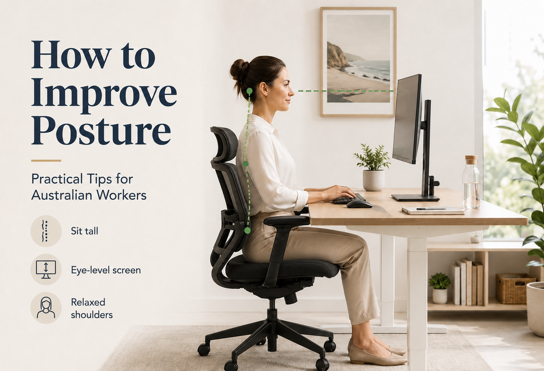 How to Improve Posture: Practical Tips for Australian Workers