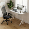Robin Standing Desk and Newton Ergonomic Chair Set