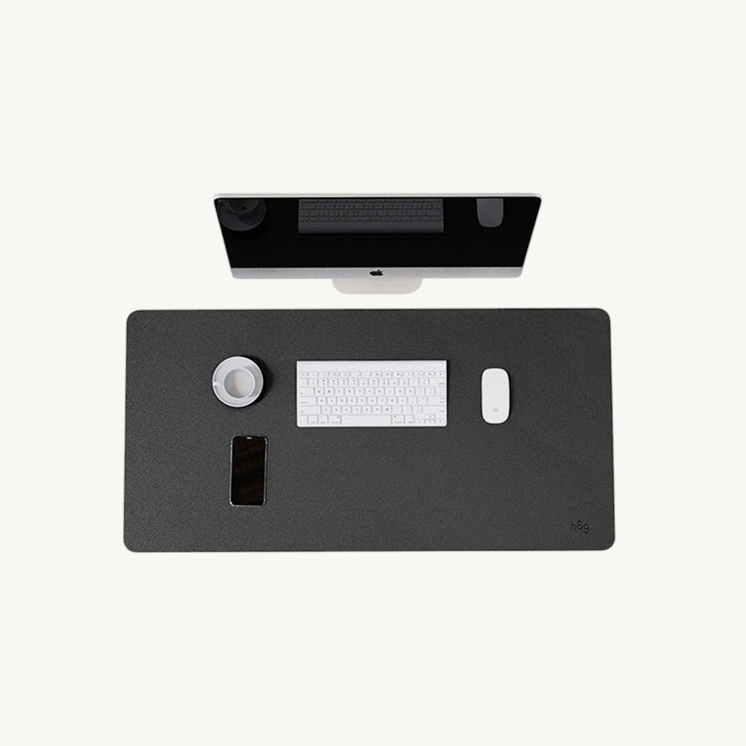 Leather Large Double-Sided Office Computer Standing Desk Mats