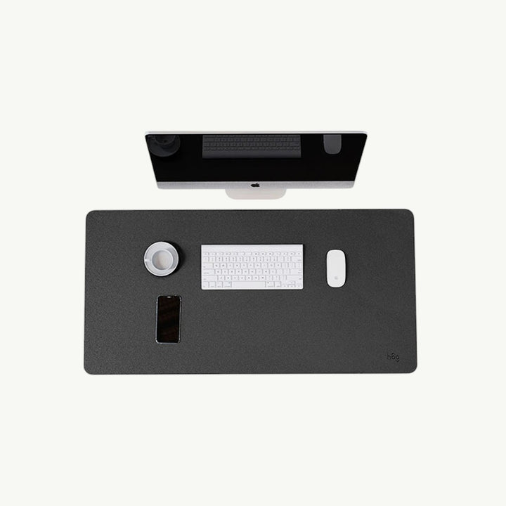 Leather Large Double-Sided Office Computer Standing Desk Mats