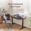 Pesk Pro Hardwood Home Office Electric Standing Desk