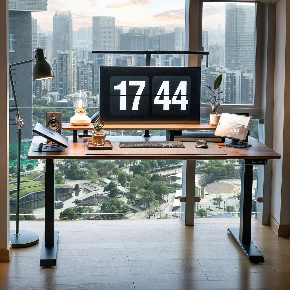 Multifunctional Office Desk Storage Rack Monitor Riser - 9am HOME
