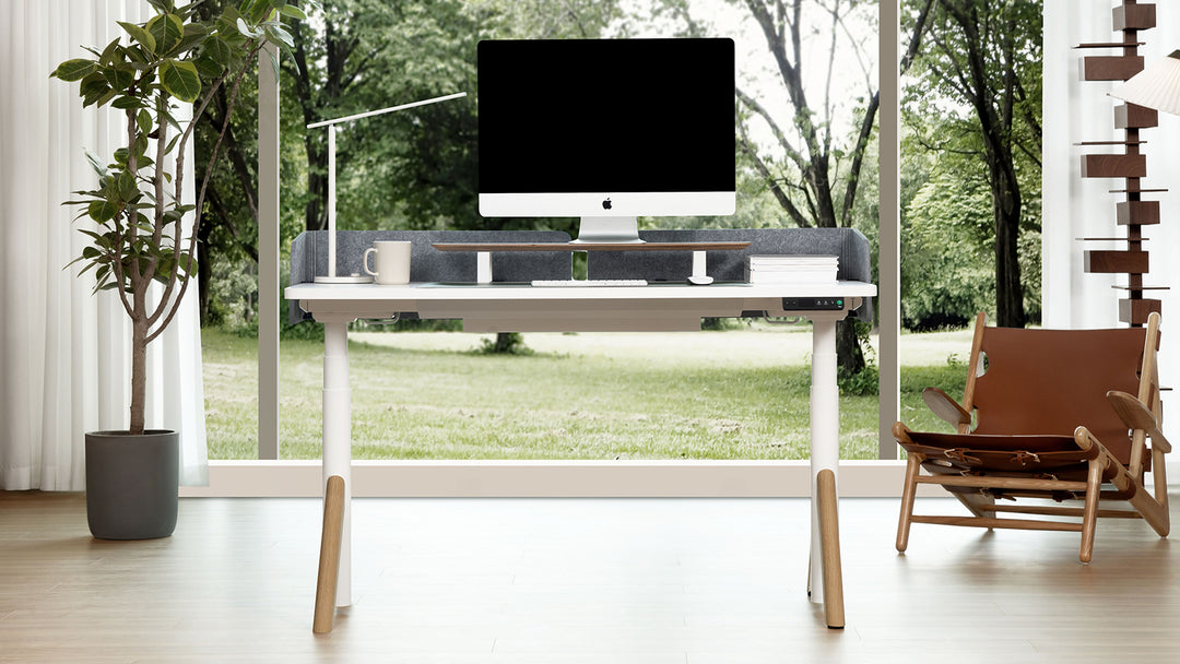 Robin Pro Dual Adjustable Melamine Home Sit Standing Desk