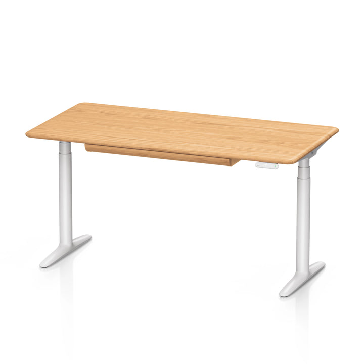Atom Pro Ash Hardwood Home Office Stand Up Desk