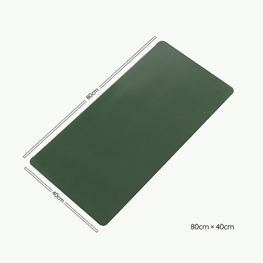 Leather Large Double-Sided Office Computer Standing Desk Mats
