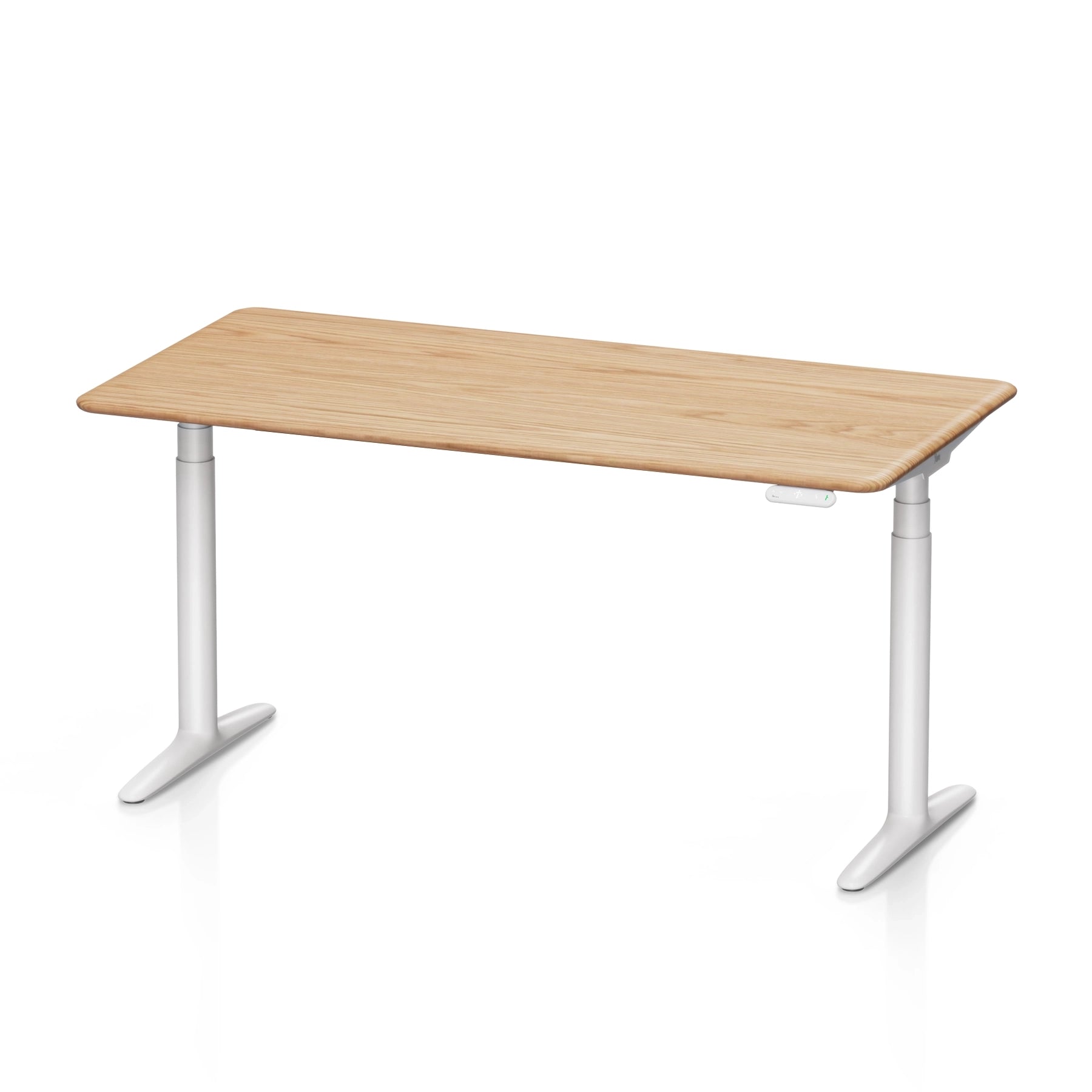Atom Pro Ash Hardwood Home Office Stand Up Desk