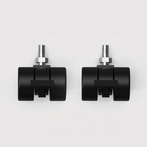 M8 Threaded Lockable Caster Wheels for Standing Desks