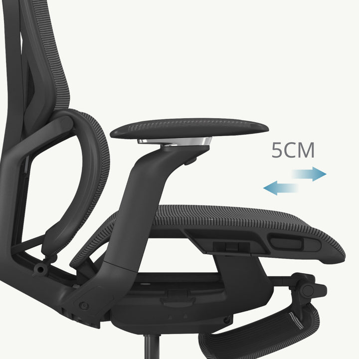 Galileo Work From Home Footrest Ergonomic Gaming Chair