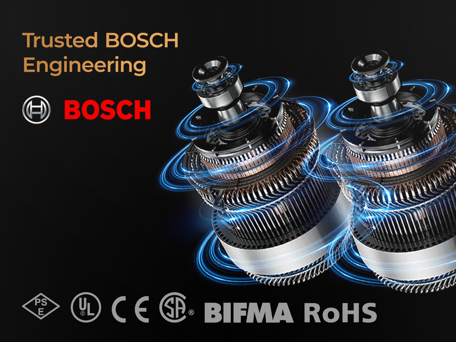 Powered by BOSCH Motors