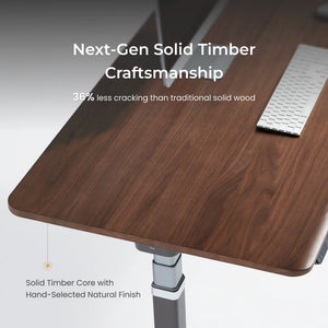 Arco Hardwood Veneer Electric Standing Desk