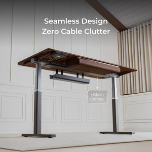 Arco Hardwood Veneer Electric Standing Desk