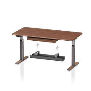 Arco Hardwood Veneer Electric Standing Desk