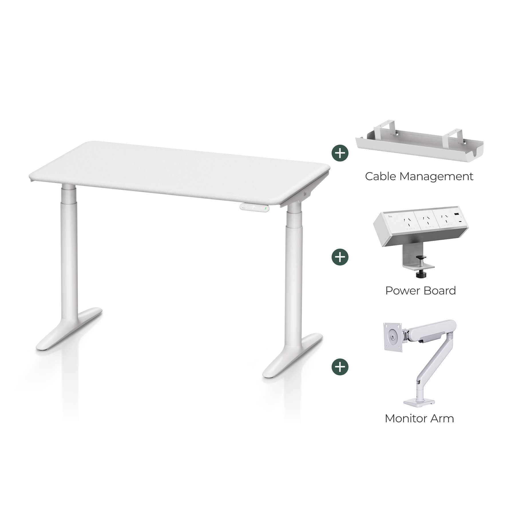 Atom Complete Ergonomic Standing Desk Setup
